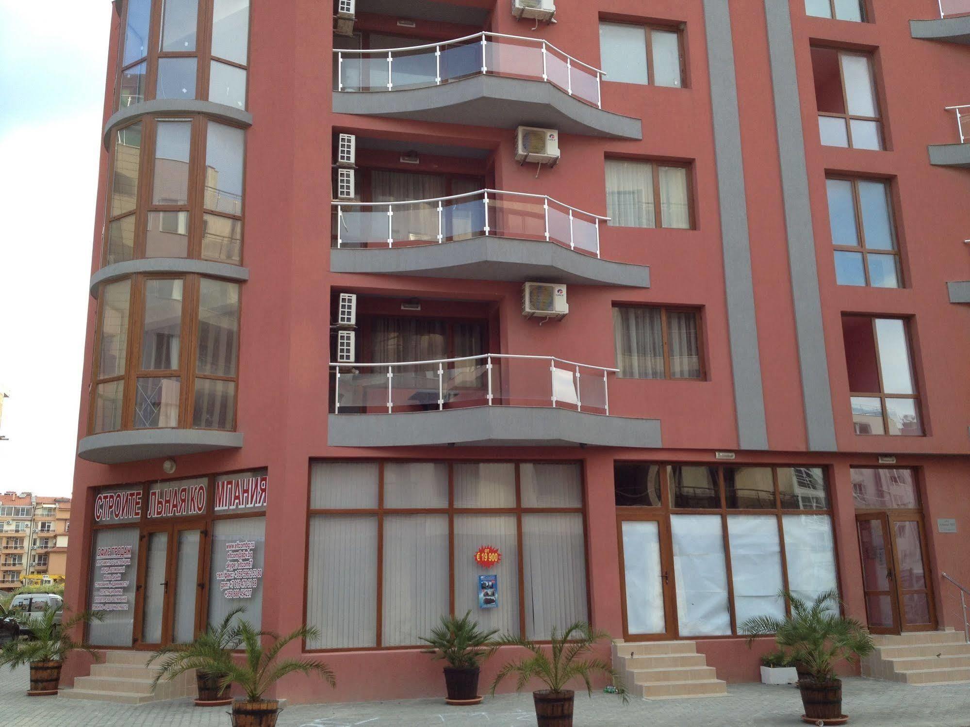 Arizona Del Mar Appartement Pomorie Buitenkant foto